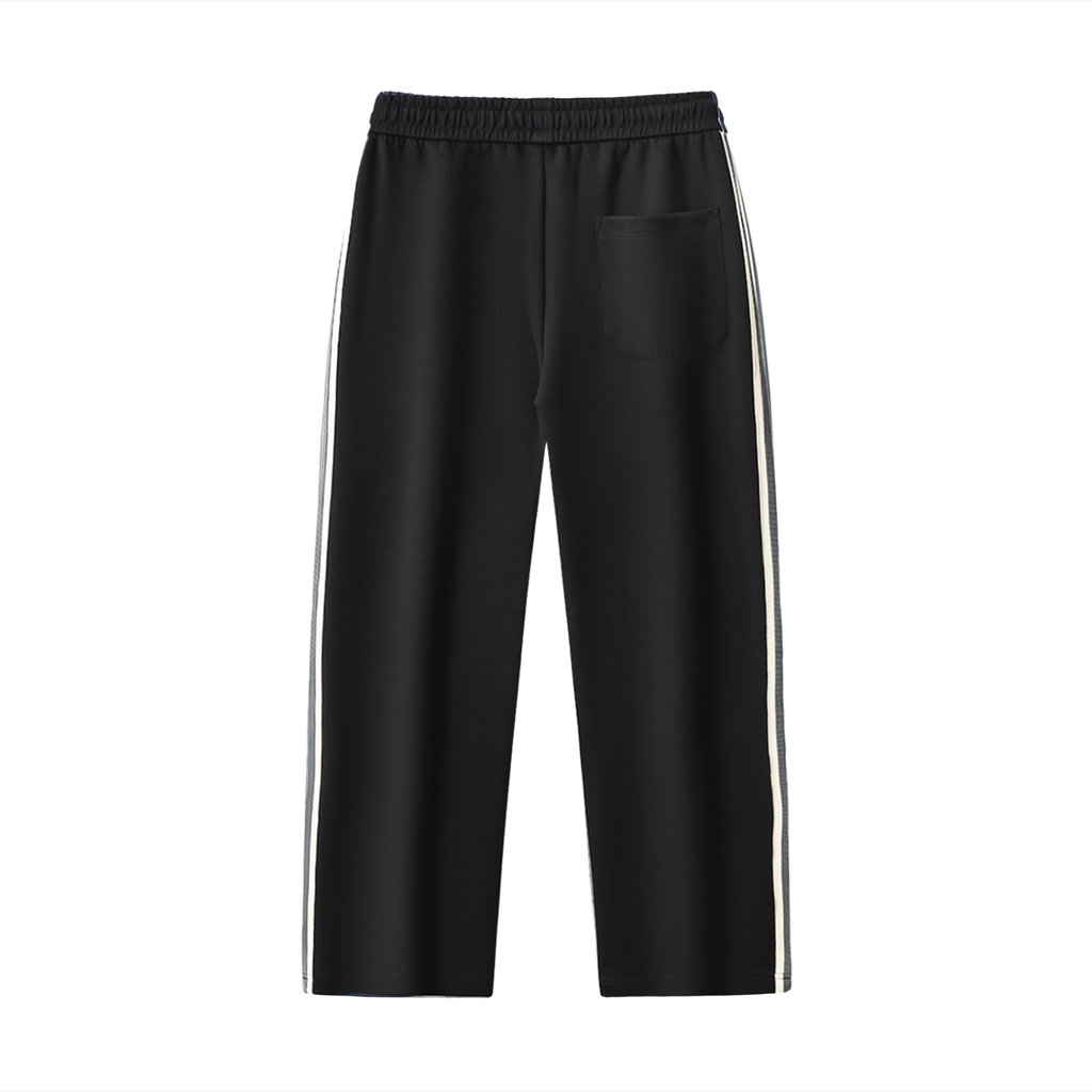 Contrast Side-Stripe Straight-Leg  Pants ODMPOD