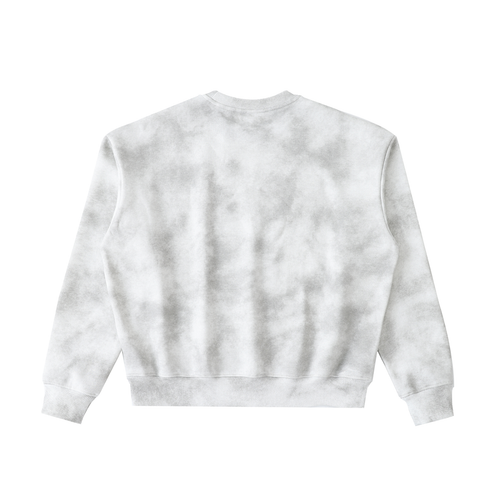 Dirty Washed Boxy Fleeced Sweatshirt ODMPOD