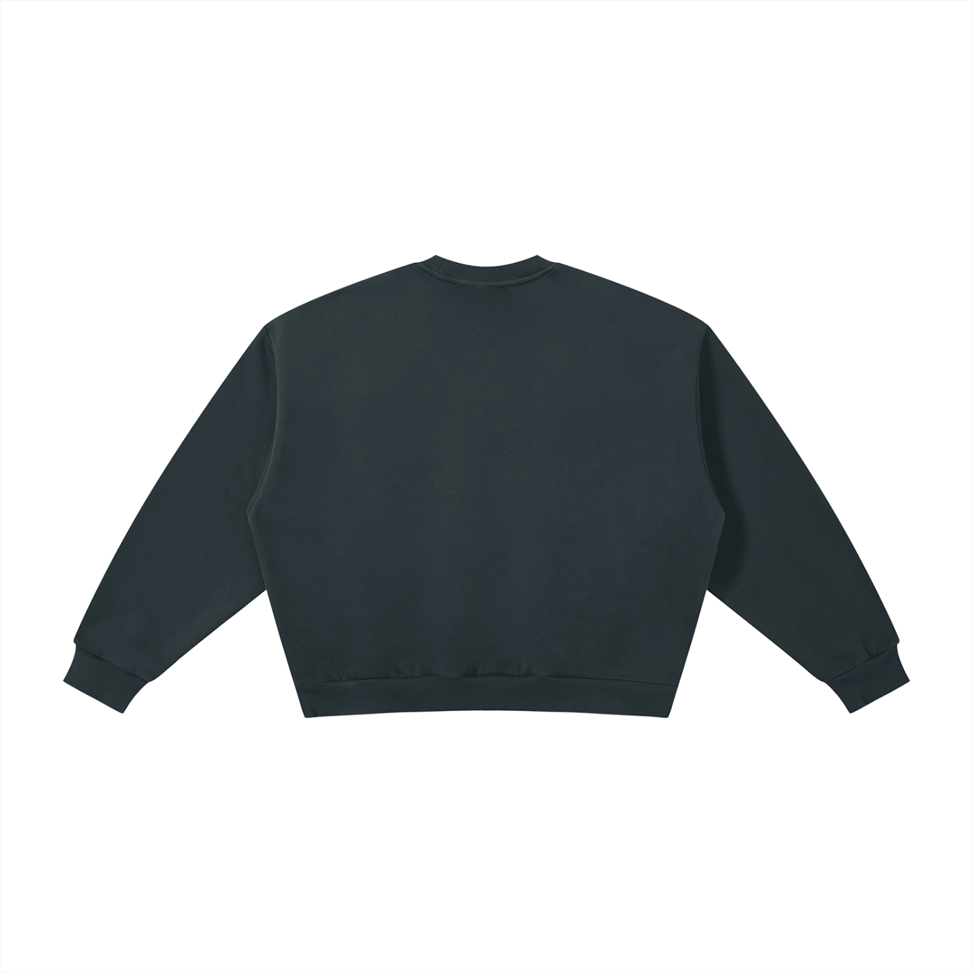 Boxy Fleece Crewneck Sweatshirt ODMPOD