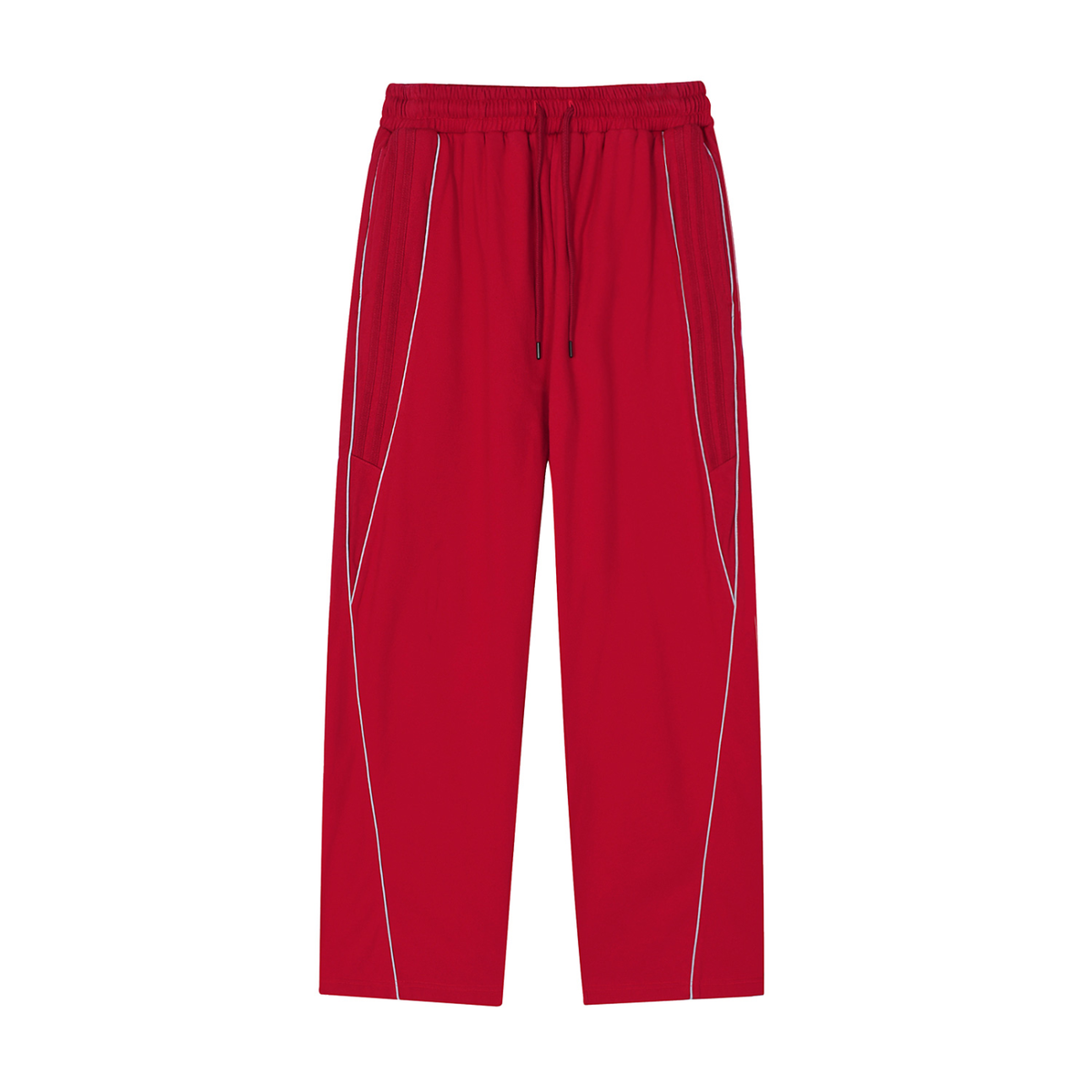 Reflection Striped Straight-Leg Sweatpants