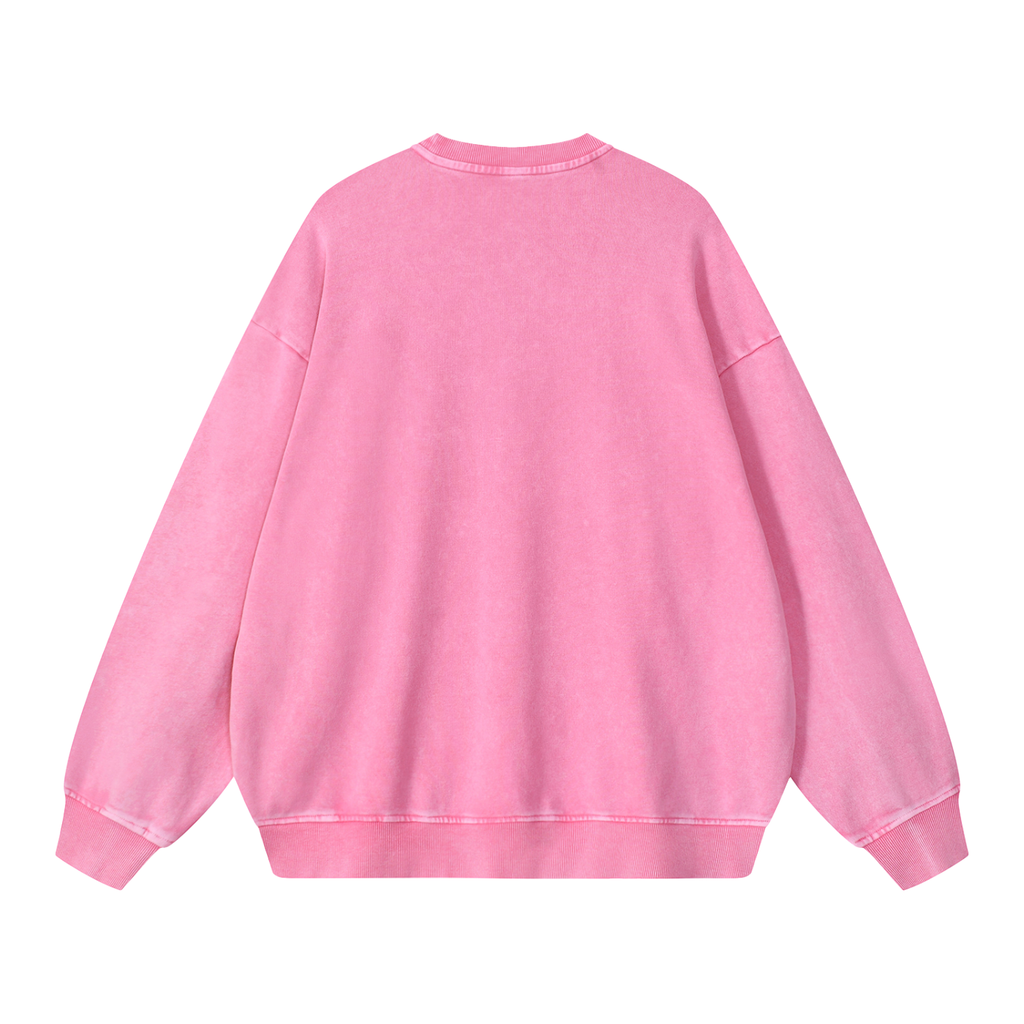 Snow Washed Oversized Sweatshirt ODMPOD