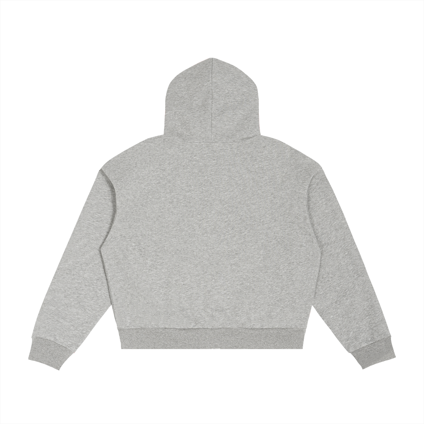 Contrast Plaid Boxy Zip Hoodie ODMPOD