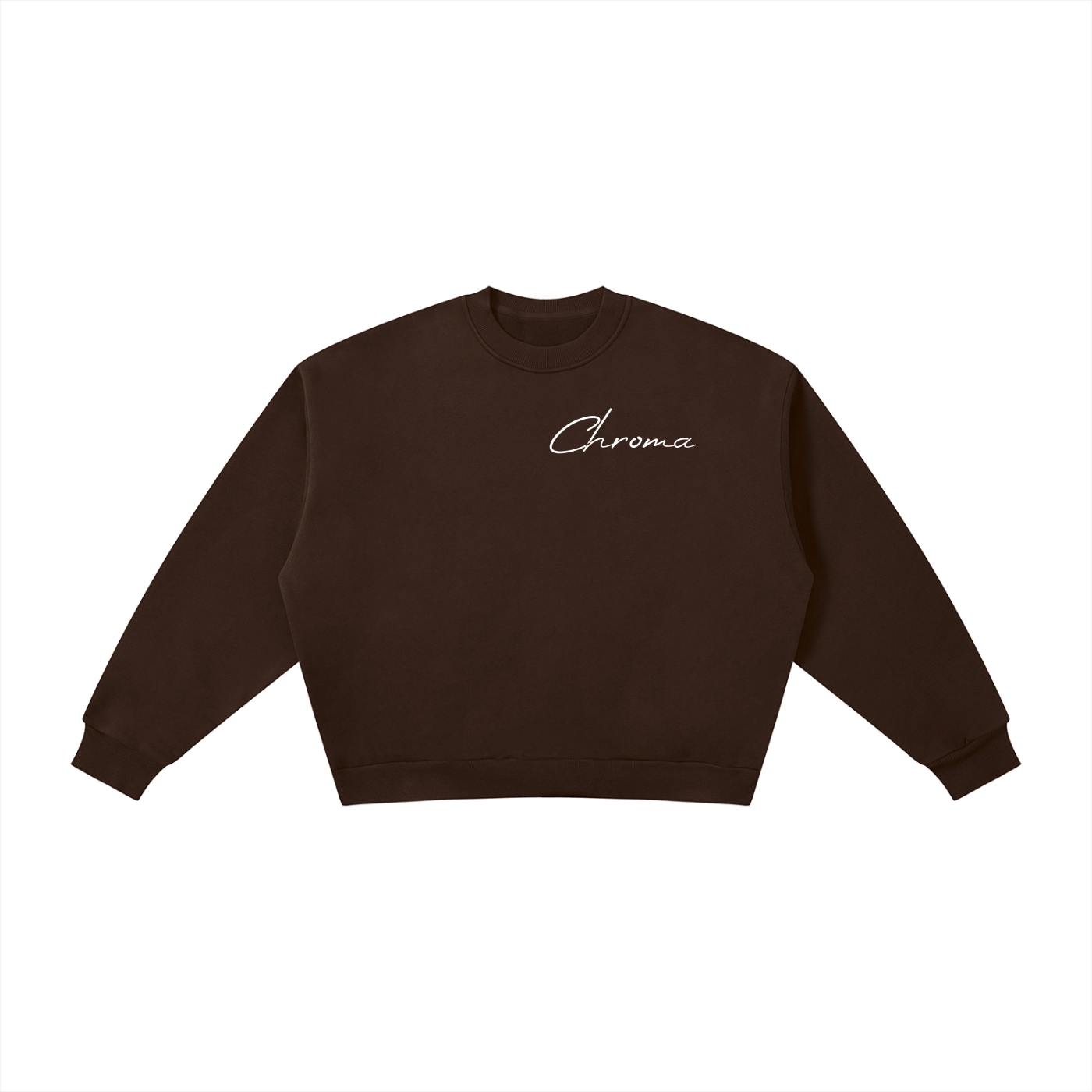 Boxy Fleece Crewneck Sweatshirt ODMPOD