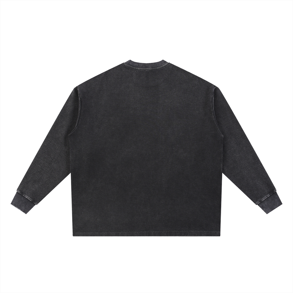 Mineral Wash Waffle Oversized T-Shirt ODMPOD