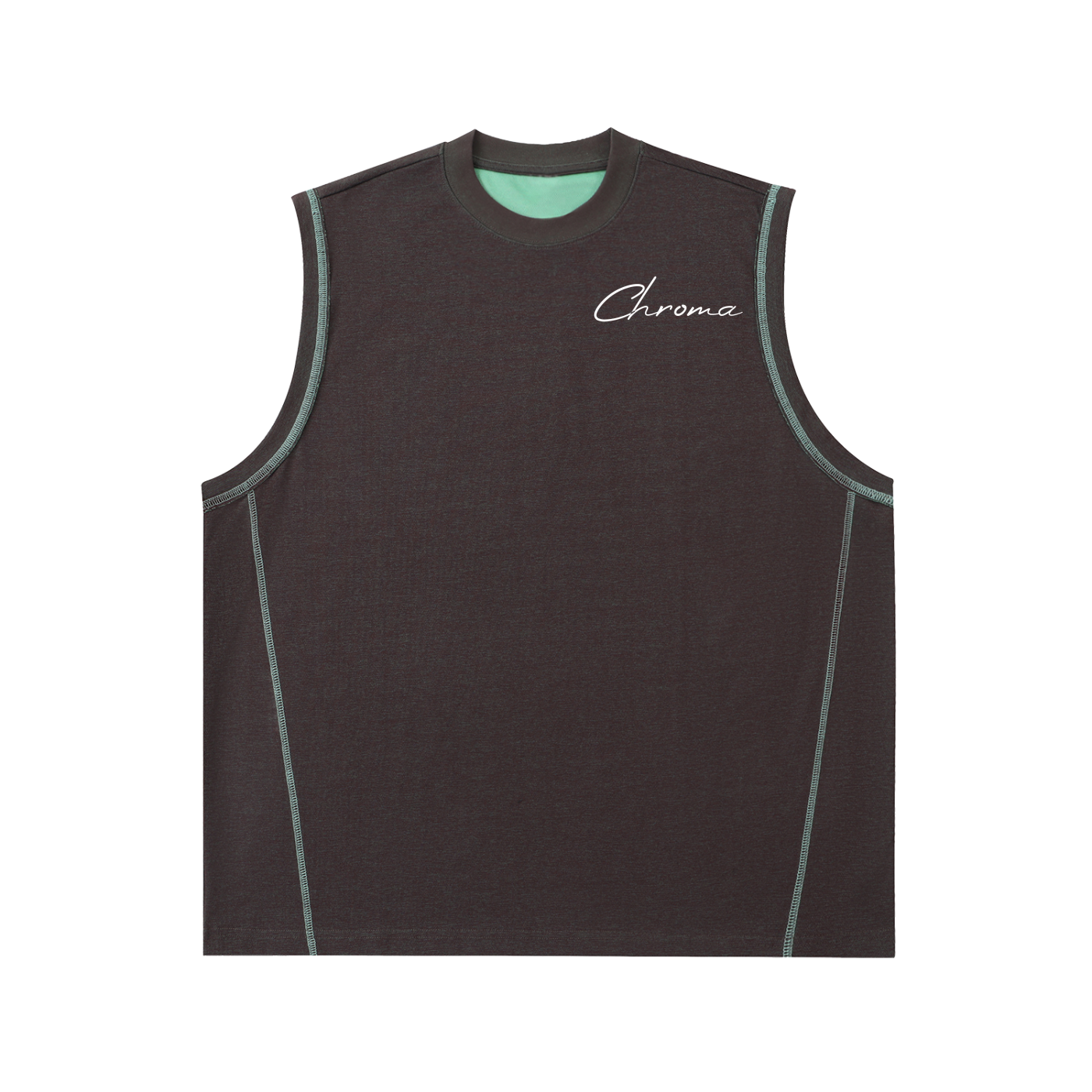 Contrast Panel Cooling Performance Tank Top ODMPOD