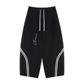 Unisex Wide Leg Piping Sweatpants ODMPOD