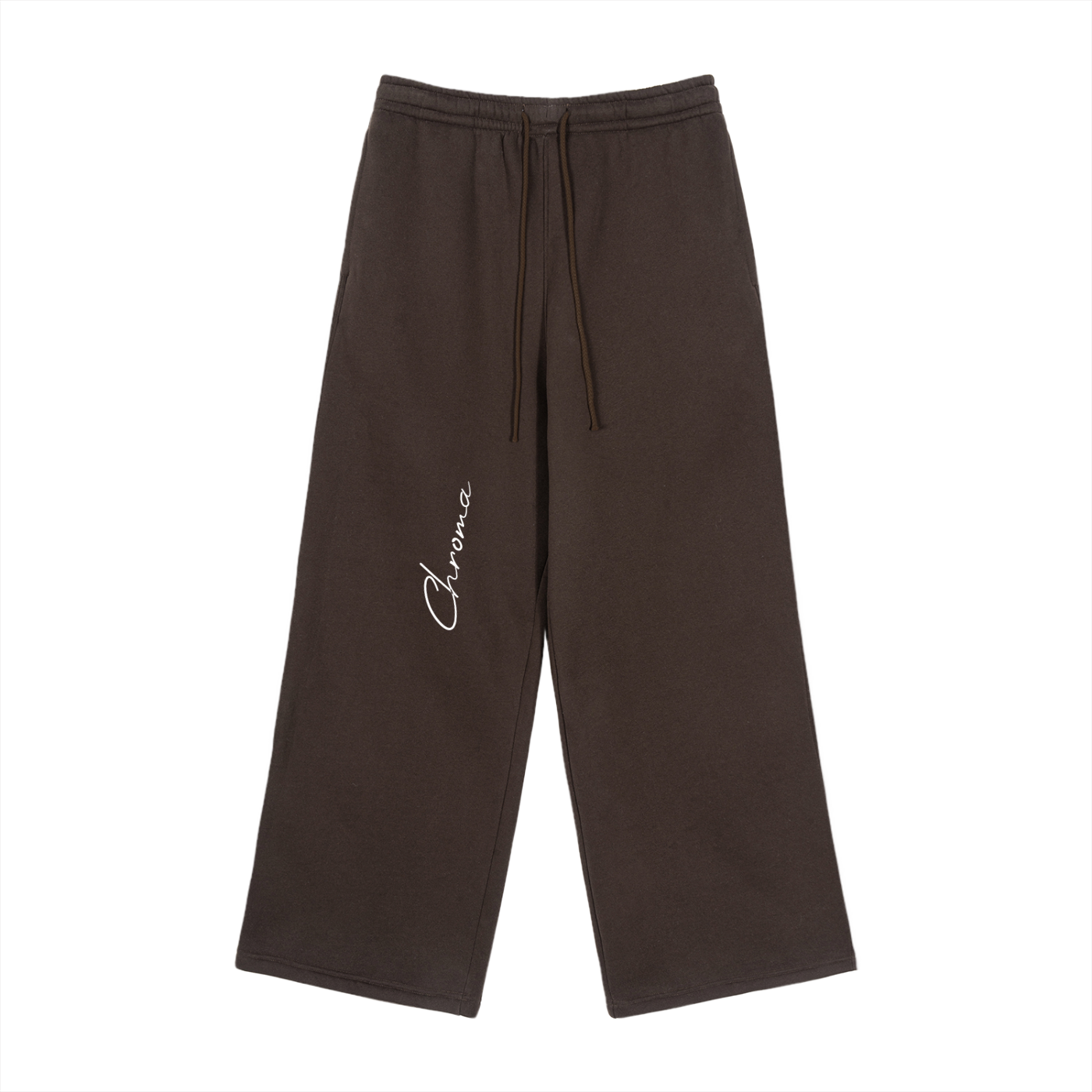 Fleece Drawstring Straight-Leg Sweatpants ODMPOD
