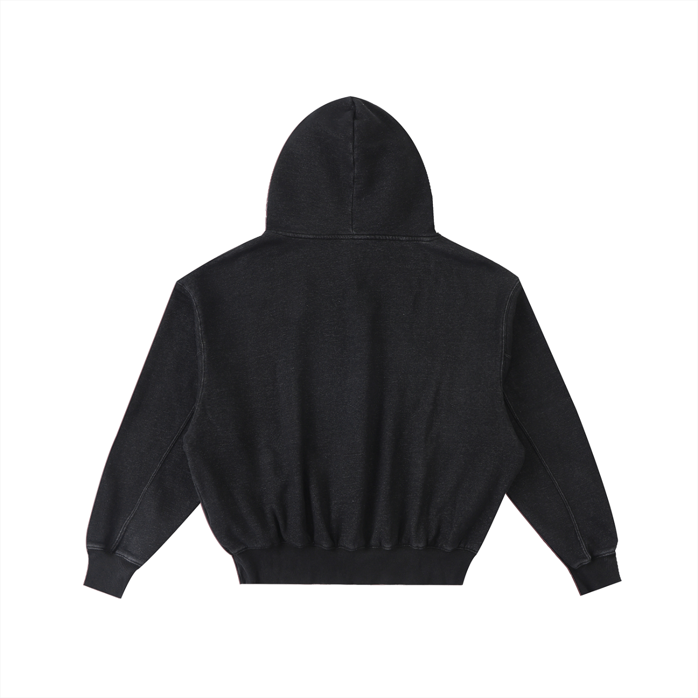 Frayed Enzyme Washed Fleece Hoodie ODMPOD