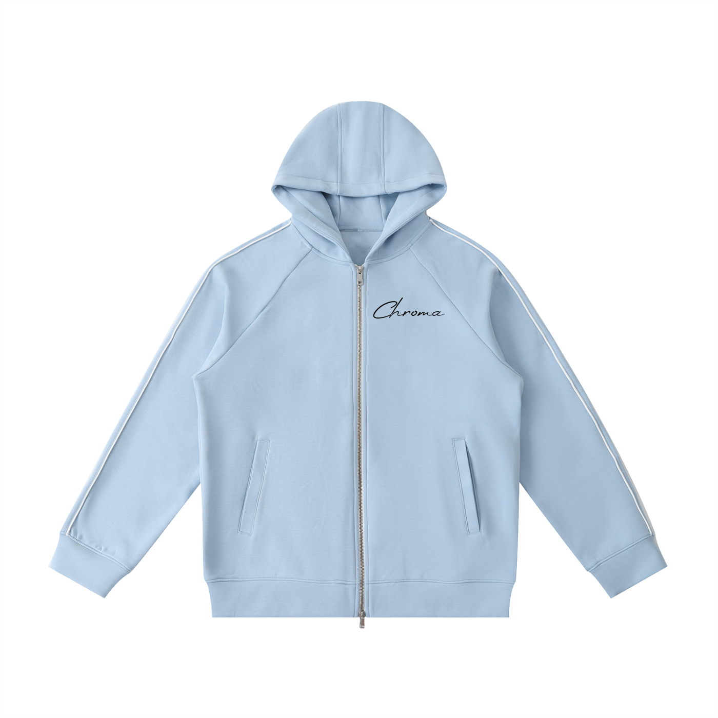 Heavyweight Raglan Sleeve Zip Hoodie ODMPOD