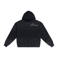 Hand-Frayed Sunfade Zip Hoodie ODMPOD
