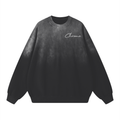 Sunfade Drop-Shoulder Cotton Sweatshirt ODMPOD