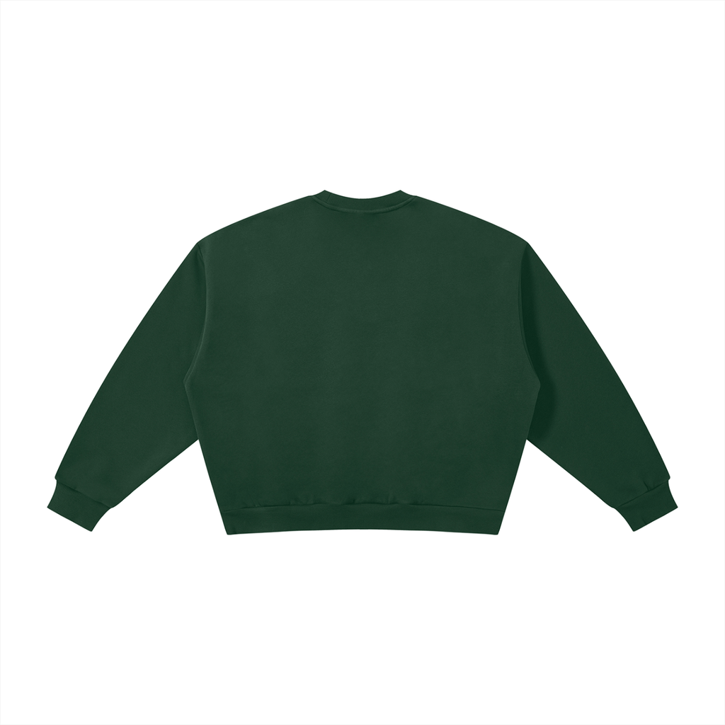 Boxy Fleece Crewneck Sweatshirt ODMPOD