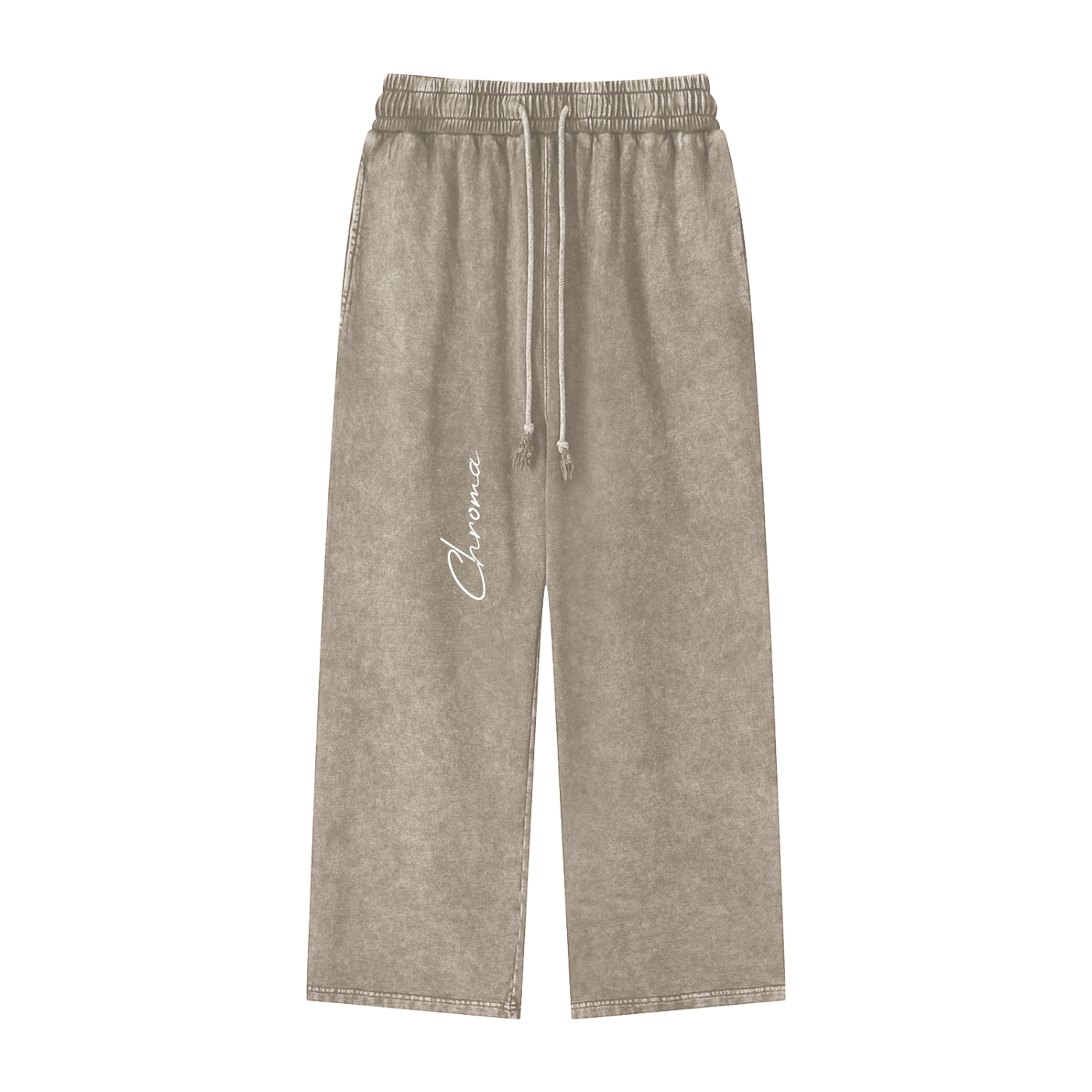 Snow Washed Straight Leg Pants ODMPOD