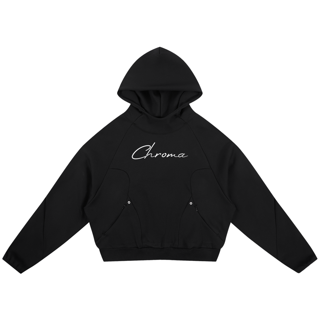 Curved Panel Raglan Hoodie ODMPOD