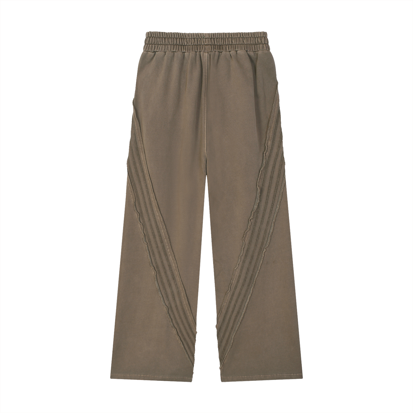 Snow Washed Tape Raw Edge Sweatpants ODMPOD