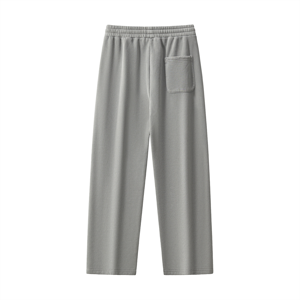 Frayed Enzyme Washed Fleece Sweatpants ODMPOD
