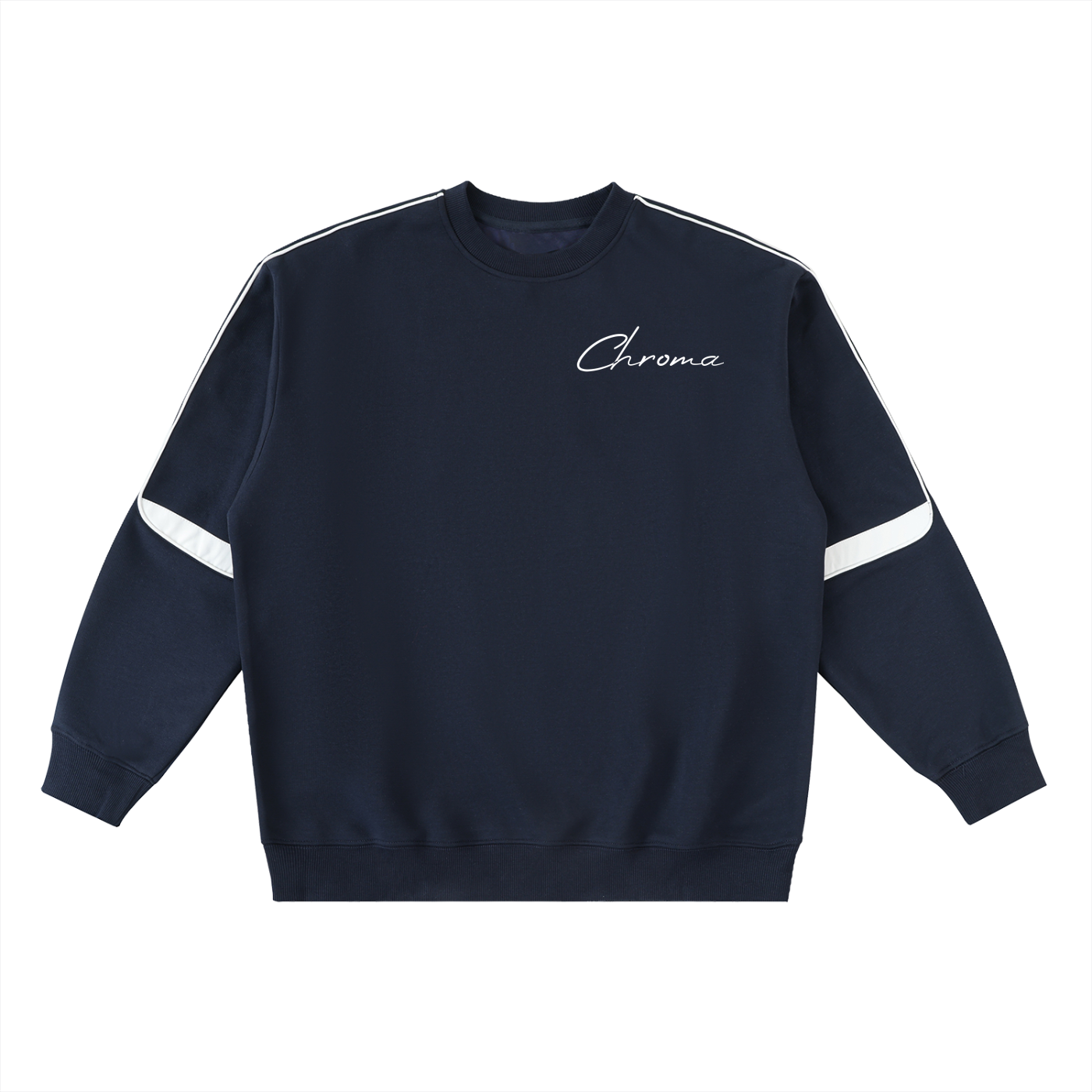 Oversized Crewneck Taped Sweatshirt ODMPOD