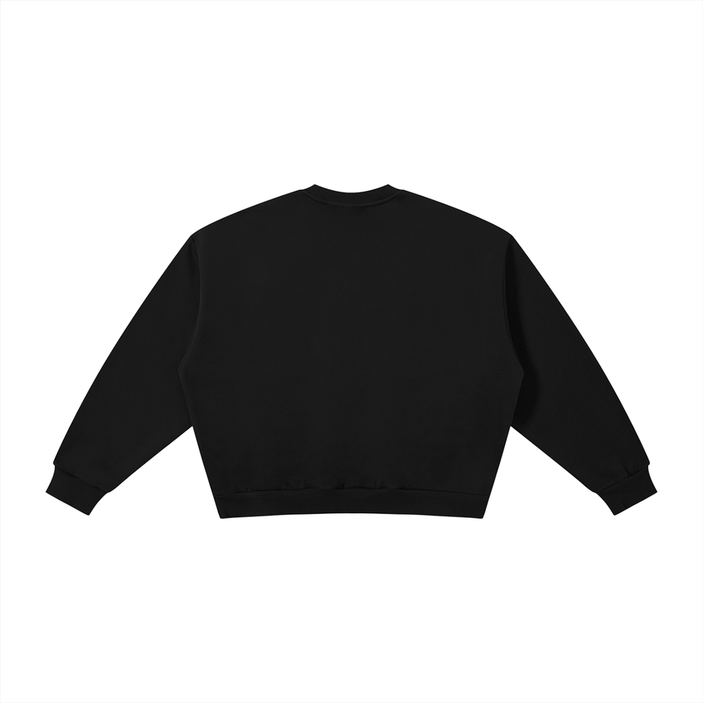 Boxy Fleece Crewneck Sweatshirt ODMPOD
