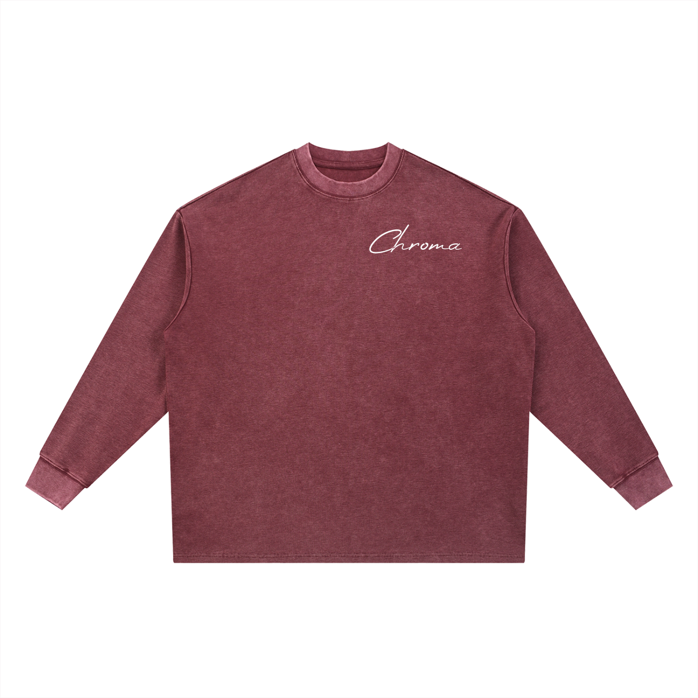 Mineral Wash Waffle Oversized T-Shirt ODMPOD
