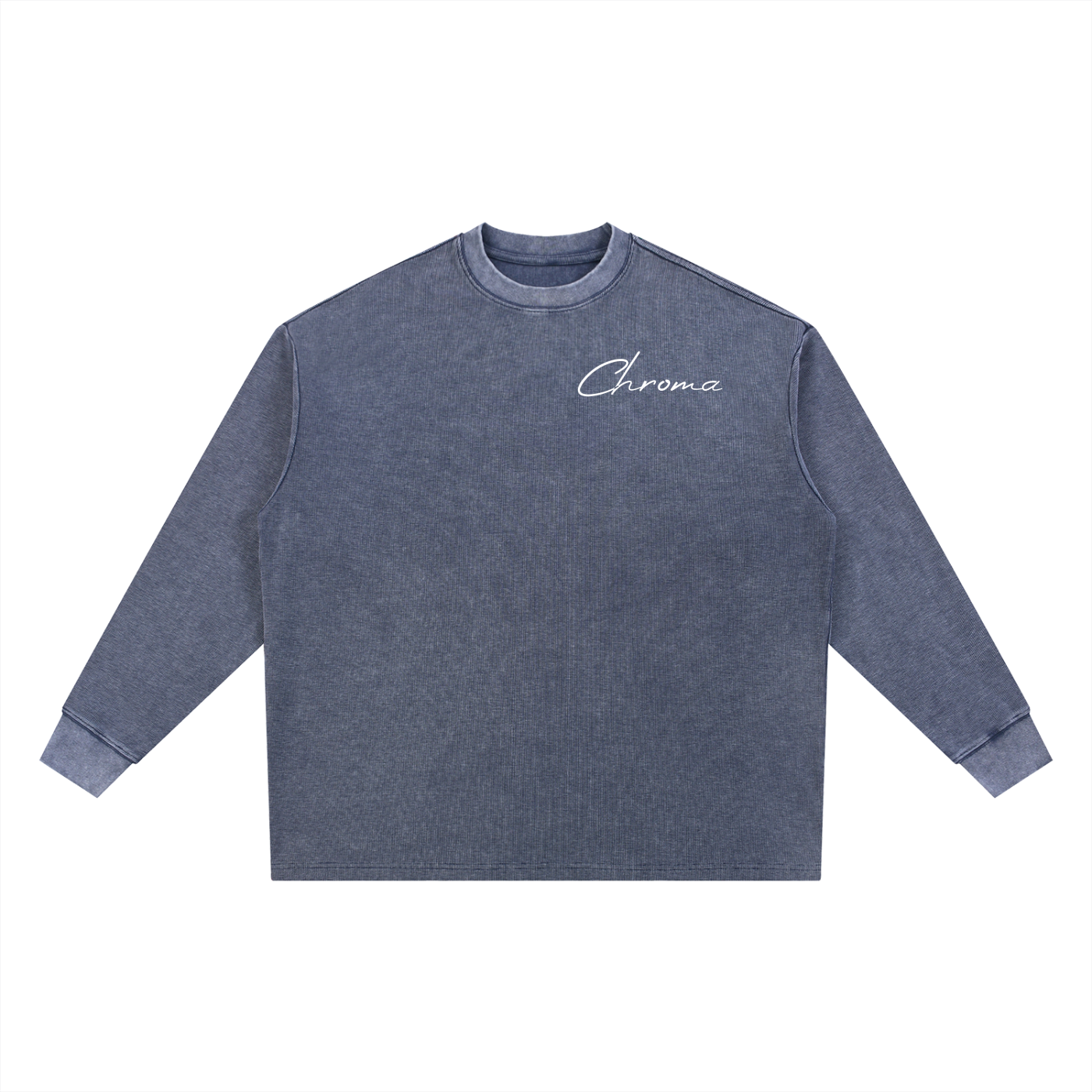 Mineral Wash Waffle Oversized T-Shirt ODMPOD