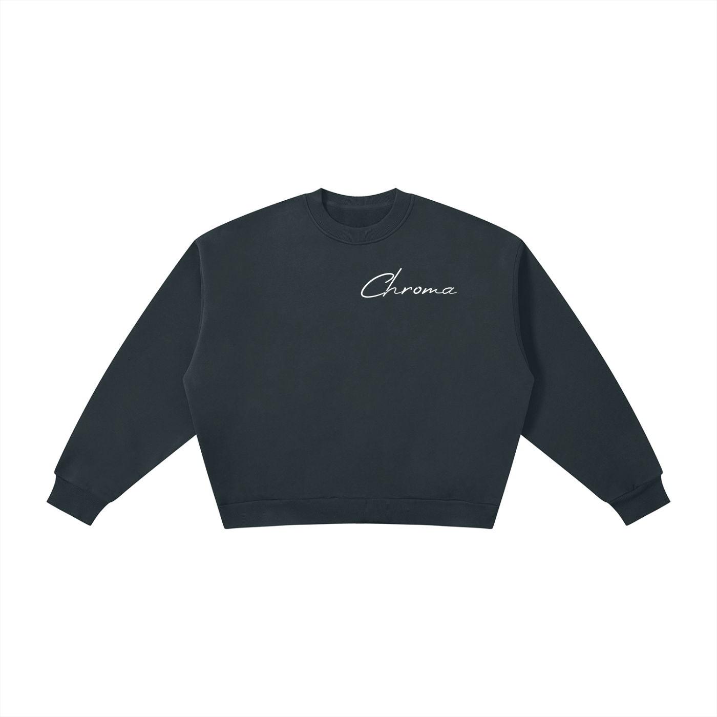 Boxy Fleece Crewneck Sweatshirt ODMPOD
