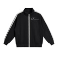 Contrast Side-Stripe Stand Collar  Jacket ODMPOD