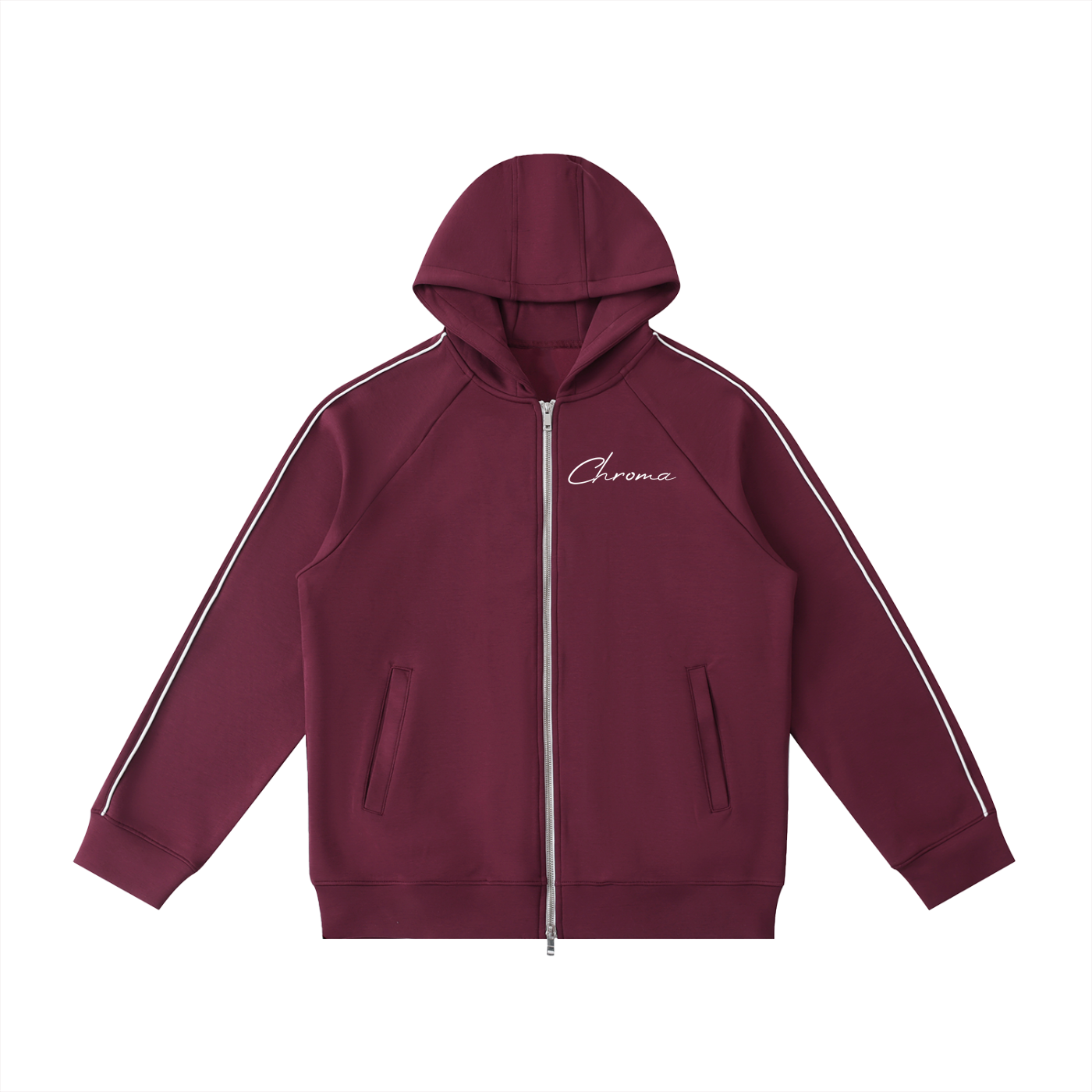 Heavyweight Raglan Sleeve Zip Hoodie ODMPOD
