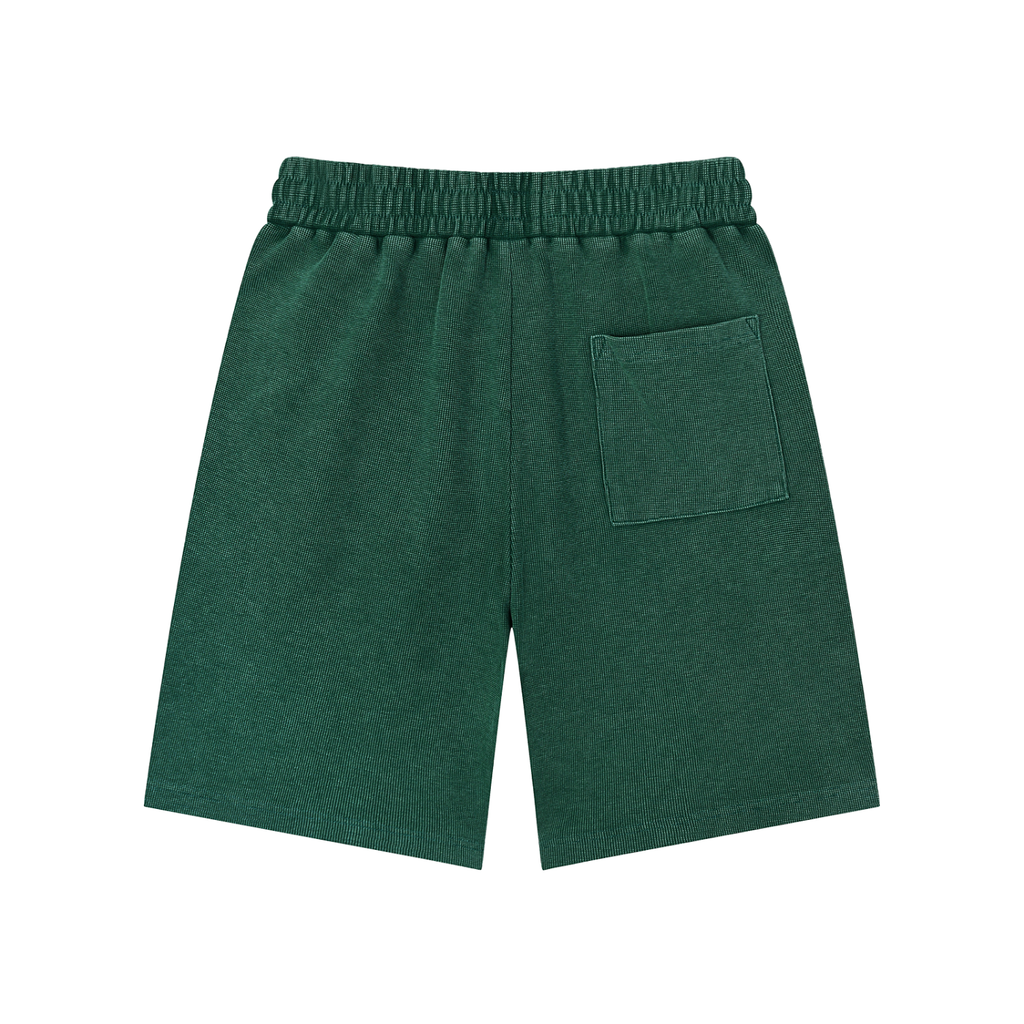 Mineral Wash Waffle Knit Shorts ODMPOD