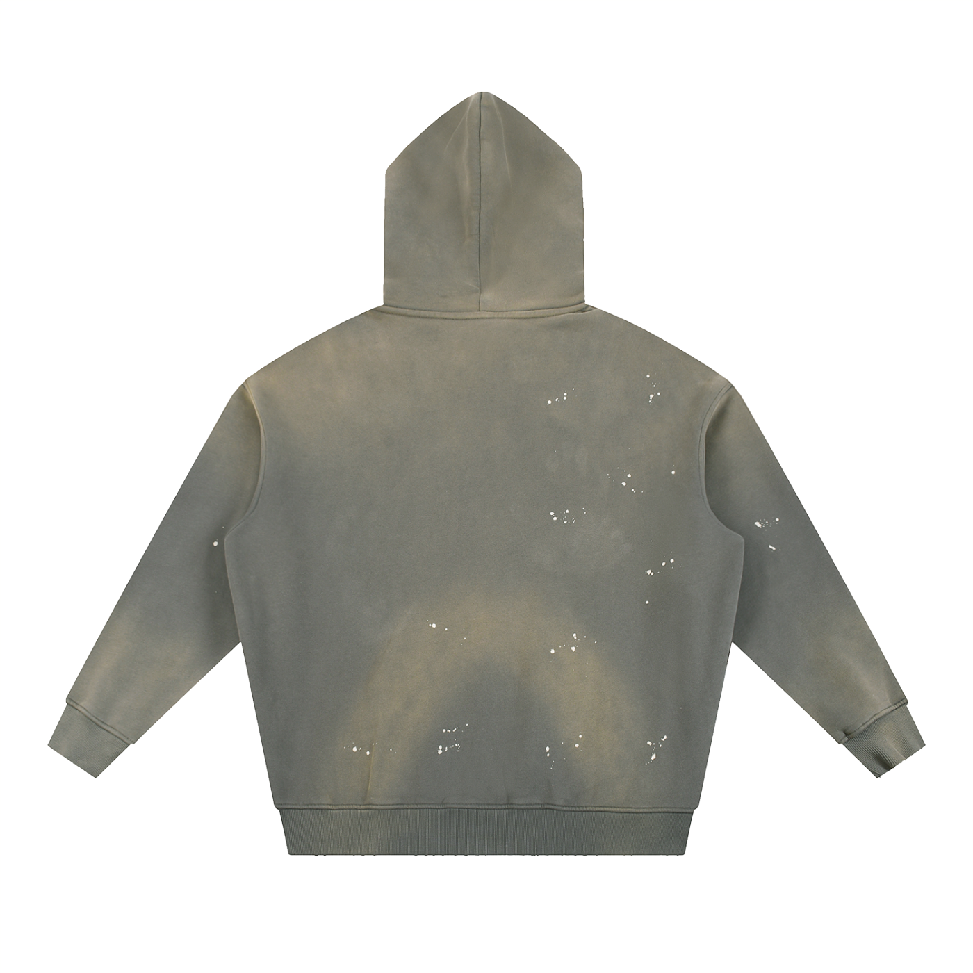 Vintage Washed Frayed Fleece Hoodie ODMPOD