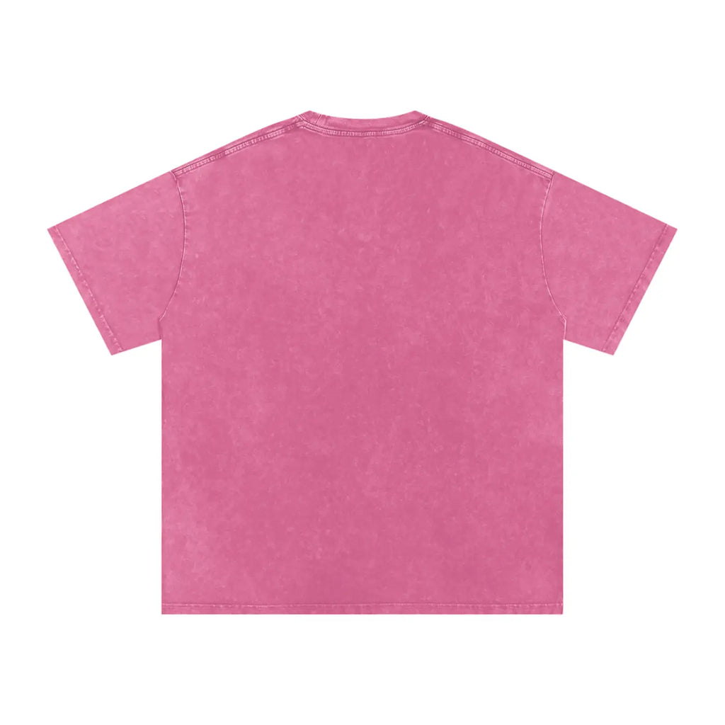 Snow Washed Oversized Cotton T-Shirt ODMPOD