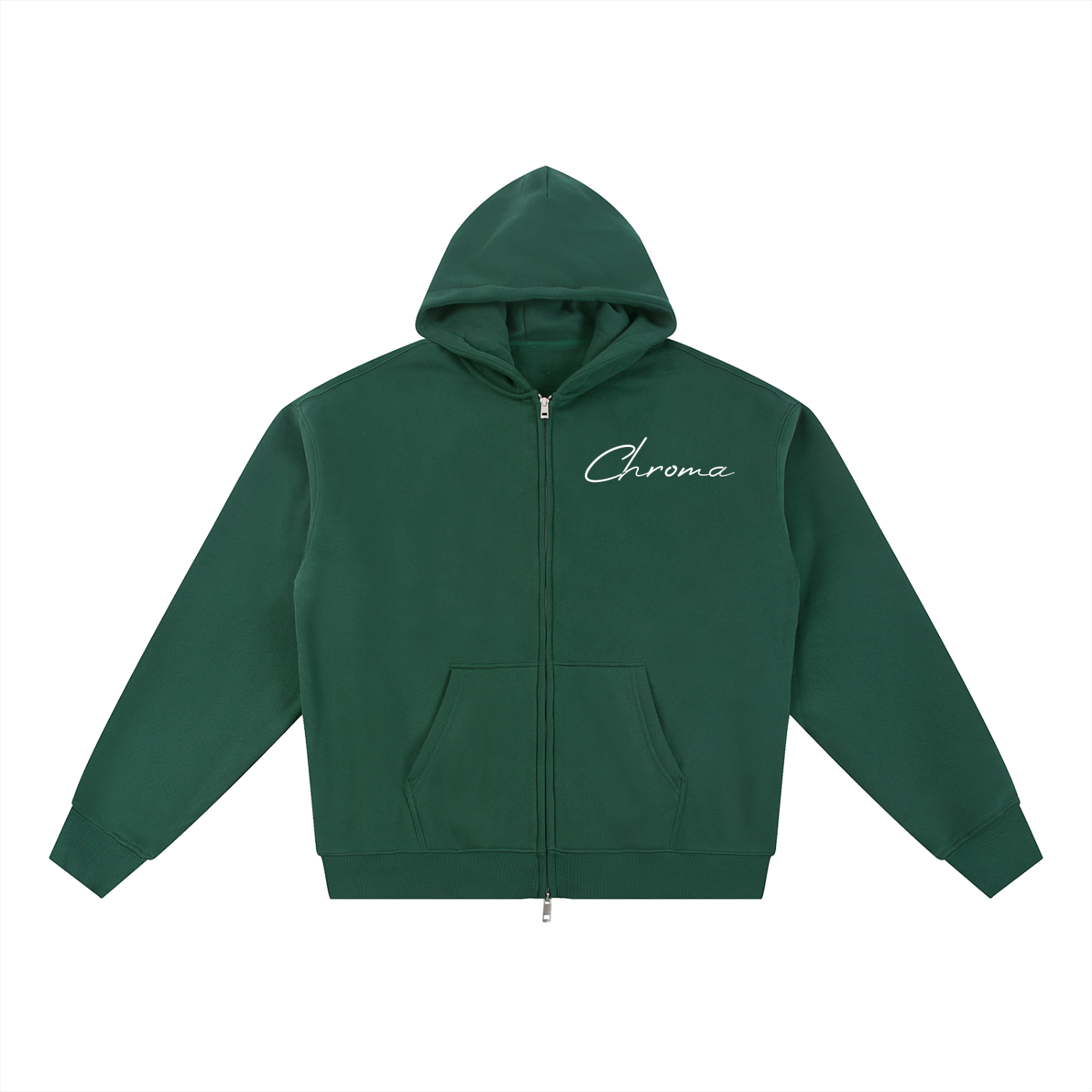Essential Fleece Zip-Through Hoodie ODMPOD