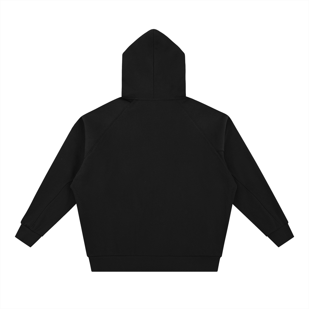 Dolman Sleeve Zip-Through Fleece  Hoodie ODMPOD