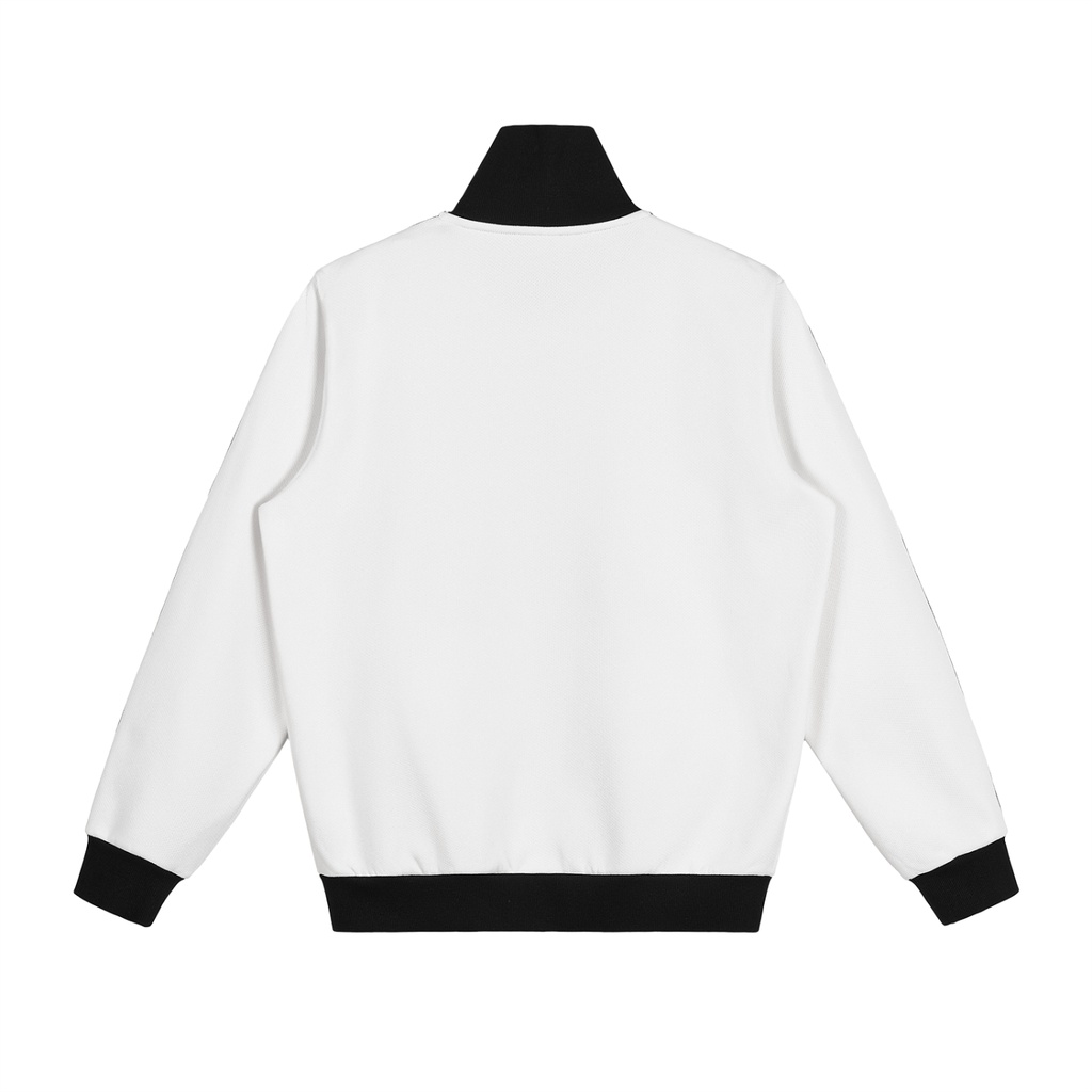 Contrast Side Stripe Fleece Track Jacket ODMPOD