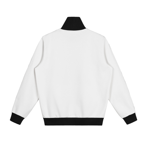 Contrast Side Stripe Fleece Track Jacket ODMPOD