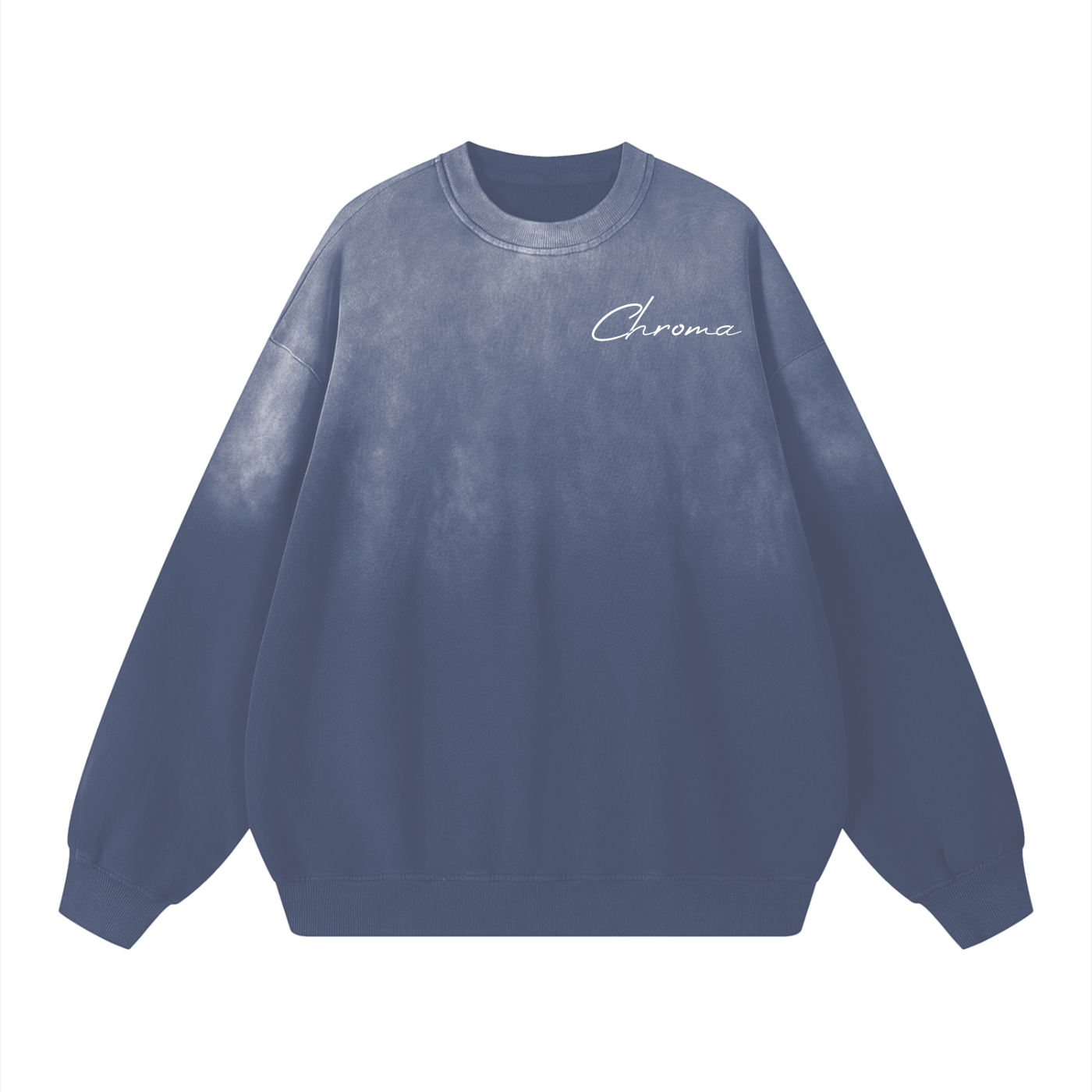 Sunfade Drop-Shoulder Cotton Sweatshirt ODMPOD