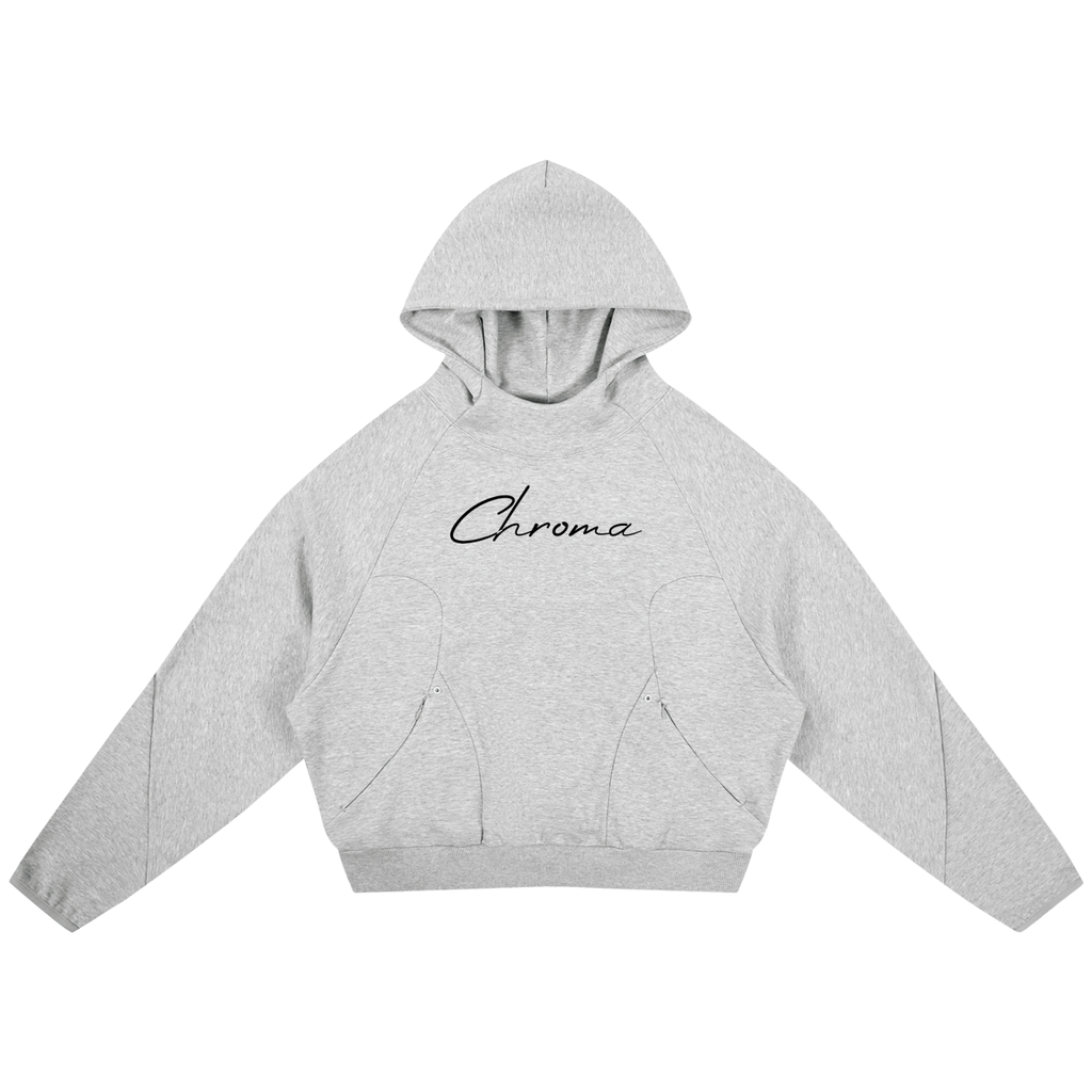 Curved Panel Raglan Hoodie ODMPOD