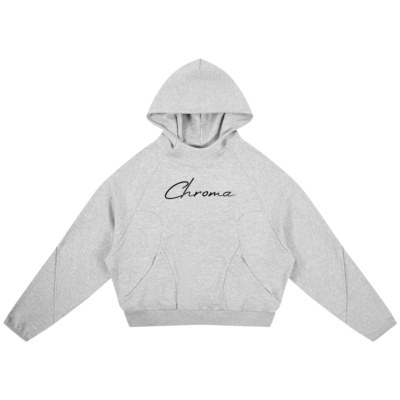 Curved Panel Raglan Hoodie ODMPOD