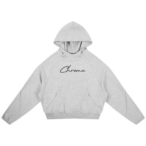 Curved Panel Raglan Hoodie ODMPOD