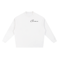 Knitted Round Neck Oversize Sweatshirt ODMPOD