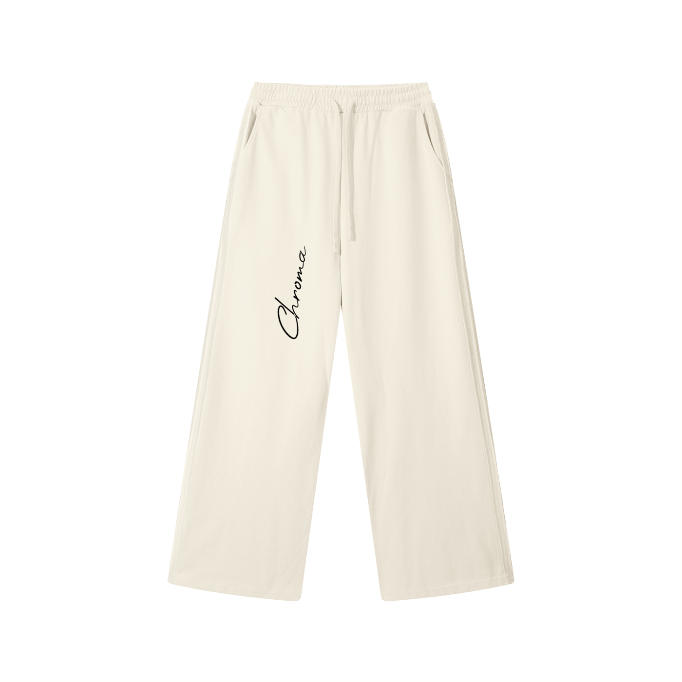 Contrast Tape Straight-Leg Sweatpants ODMPOD