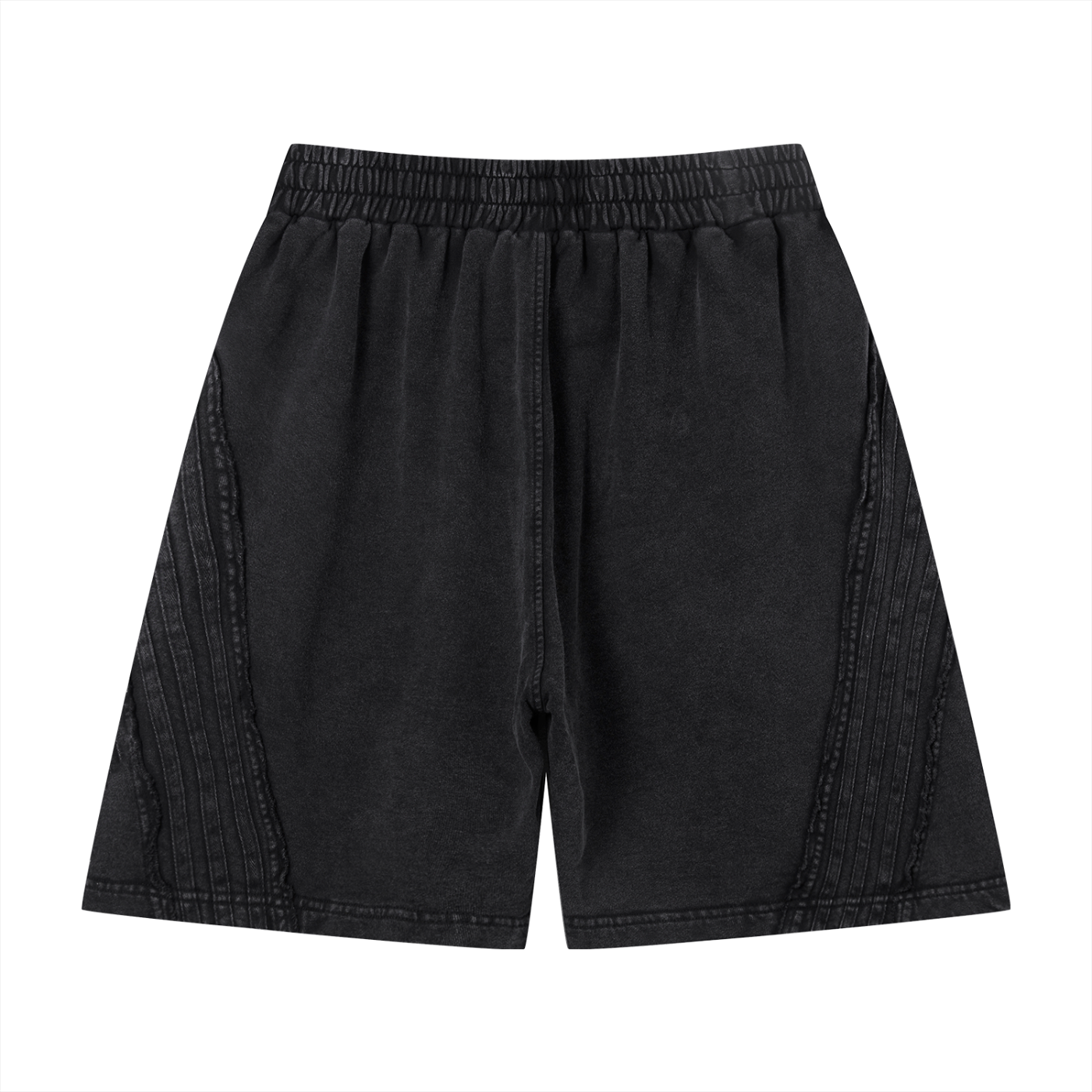 Unisex Vintage Wash Raw Edge Shorts ODMPOD