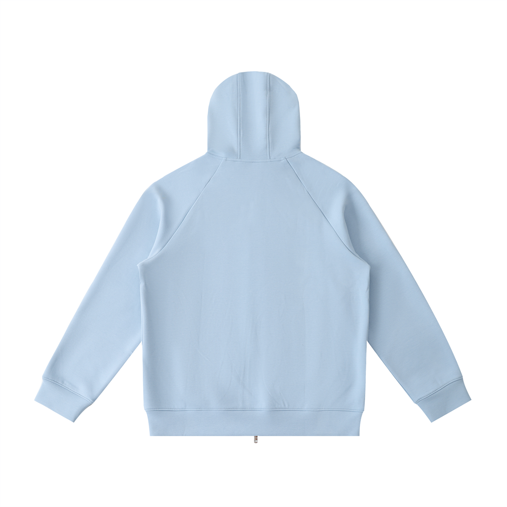 Heavyweight Raglan Sleeve Zip Hoodie ODMPOD