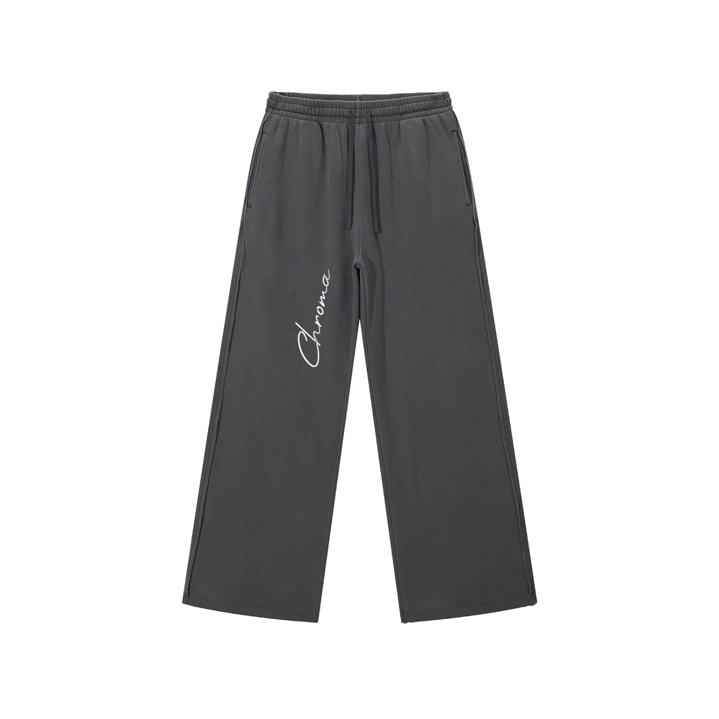Snow Washed Raw Edge Sweatpants ODMPOD