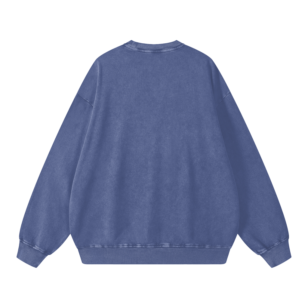 Snow Washed Oversized Sweatshirt ODMPOD