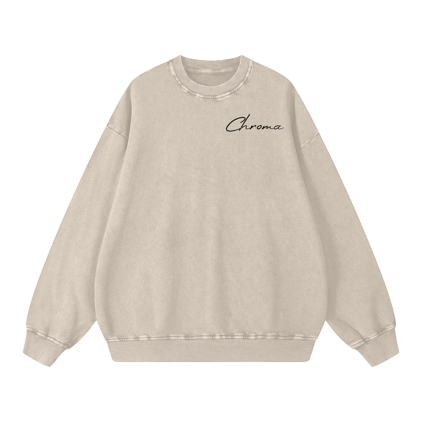 Snow Washed Oversized Sweatshirt ODMPOD