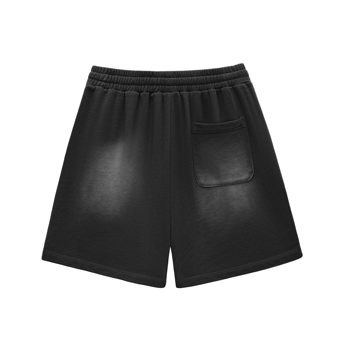 Sun Fade Raw Edge Cotton Shorts ODMPOD