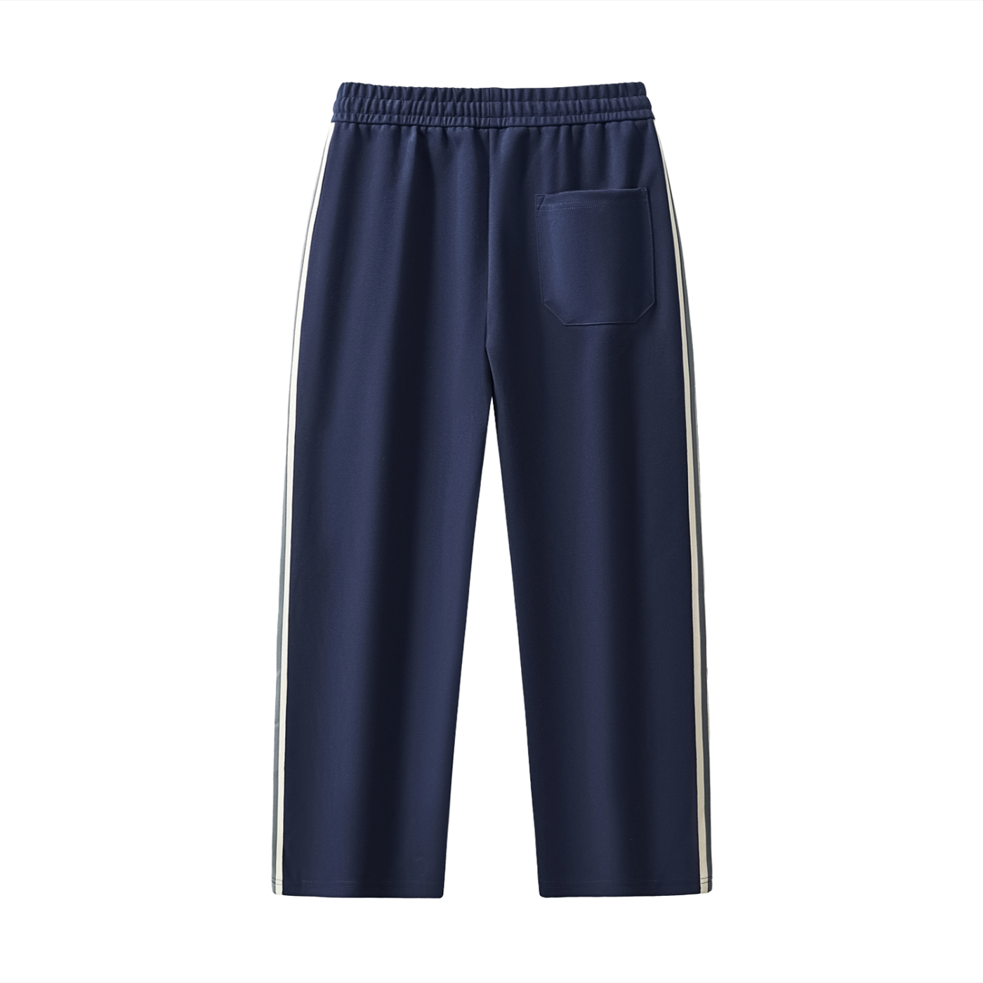 Contrast Side-Stripe Straight-Leg  Pants ODMPOD