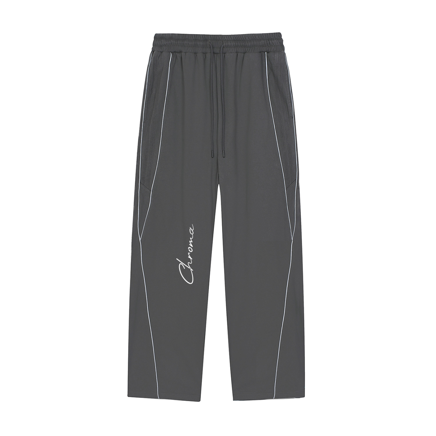 Reflection Striped Straight-Leg Sweatpants ODMPOD