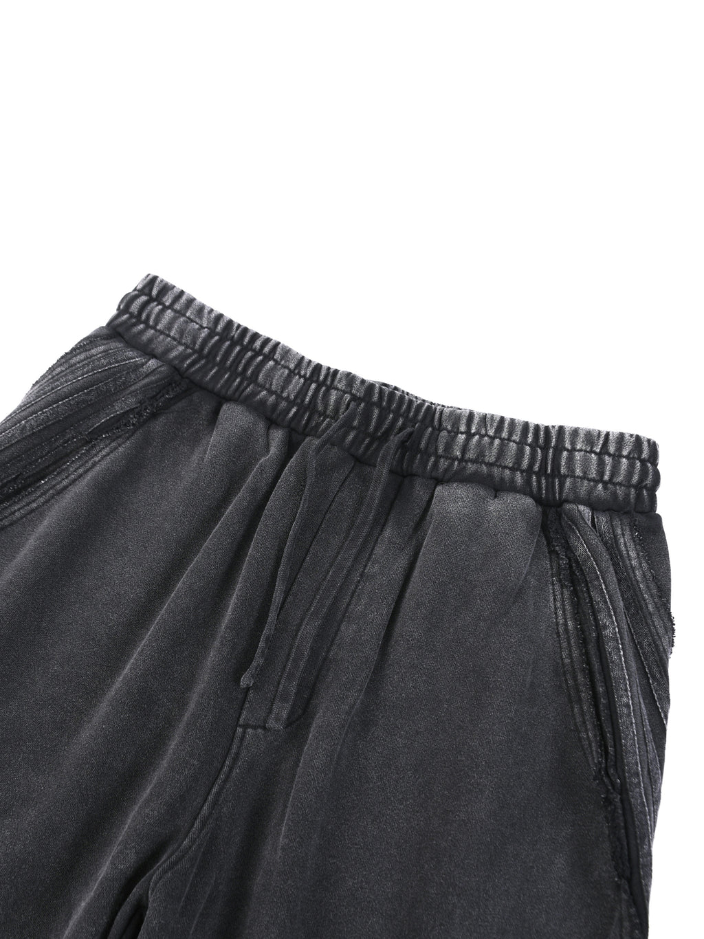 Snow Washed Tape Raw Edge Sweatpants ODMPOD