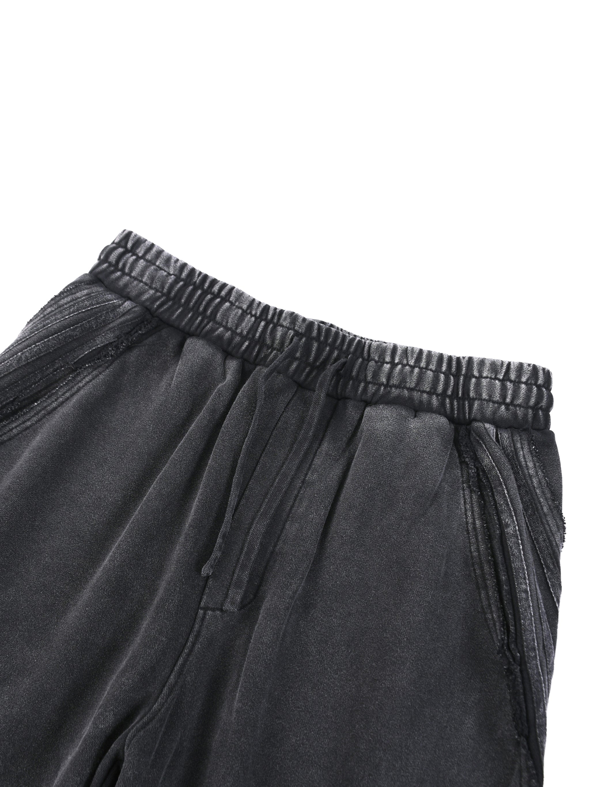 Snow Washed Tape Raw Edge Sweatpants ODMPOD